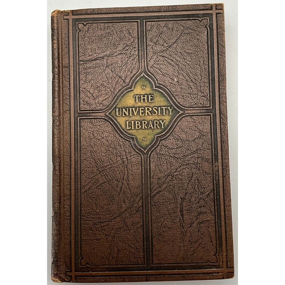 The University Library Hardback Vol. XXIII Copyright 1926 John Huston Finley LLD